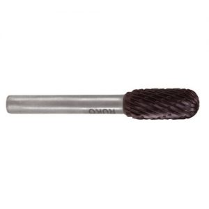 Ruko-116023TC-Fresas metal duro TiCN forma C-WRC Semiesférica (Ø 12 mm)
