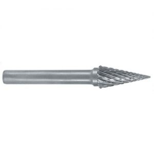 Ruko-116051-Fresas metal duro forma M-SKM Cono en punta (Ø 3 mm)