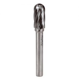 Ruko-116023A-Fresas metal duro Alu forma C-WRC Semiesférica (Ø 12 mm)