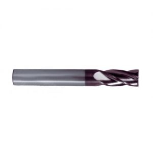 Ruko-840200HM-Fresa frontal universal metal duro integral tipo N TiAIN, DIN 6527 K (Ø 20 mm)