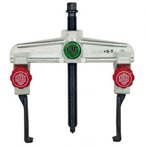 Kukko-20-10+S-Extractor de rodamientos universal de 2 patas para espacios angostos con regulación rápida (120x100 mm)
