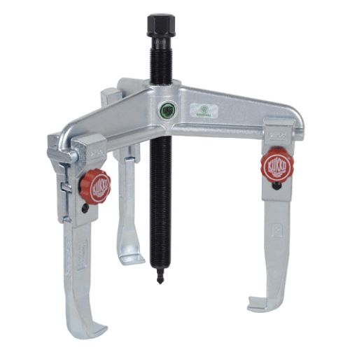 Kukko-30-2+-Extractor de rodamientos universal de 3 patas con regulación rápida (160x150 mm)