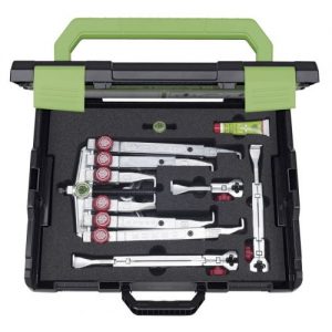 Kukko-K-2030-10+-Juego de extractor de rodamientos universales de 2 y 3 patas con ajuste rápido (120-130 x 100-350 mm)