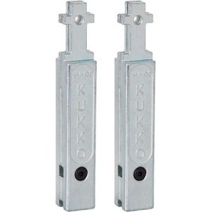 Kukko-1-V-150-P-Juego de 2 extensiones para patas de extractores de rodamientos 20-1/20-10 (Largo 150 mm)
