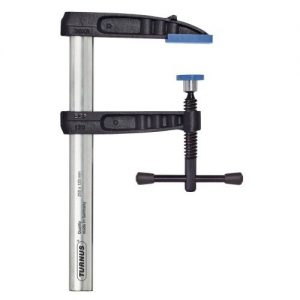 Turnus-493K150-Tornillo de apriete Optima con seguro antideslizante mango T 1500x120 mm Riel 35x11 mm