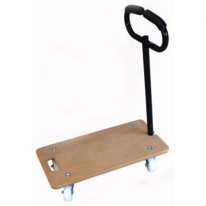 Roughneck-85-186-Plataforma de 580 x 290 x 18 mm con ruedas y mango abatible