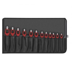 Paffrath-0120825-Juego de 10 sacabocados de puente DIN 7200 forma A (8-9-10-11-12-14-15-20-22-25 mm)