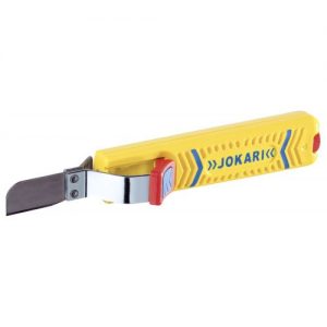 Jokari-J10281-Cuchillo pelacables Secura Nº 28G con cuchilla recta (Ø 8-28 mm)