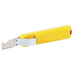 Jokari-J10282-Cuchillo pelacables Standard Nº 28H con cuchilla en forma de gancho (Ø 8-28 mm)