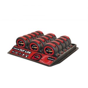 Fisco-TK3M-Flexómetro clase II a prueba de impactos TUF-LOK (3x13) en mm y bandeja con 45 uds.(45Uds)