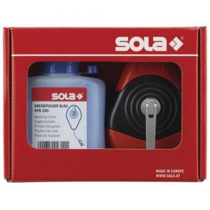 Sola-CLP30SETB-Pack tiralíneas manual + polvo de tiza