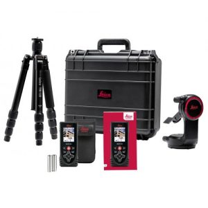 Leica Geosystems-6013636-Pack medidor láser Disto X4 + Adaptador DST360 + Trípode TRI120 + Maletin