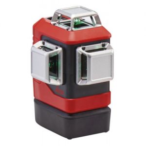Leica Geosystems-912971-Nivel láser de 3 líneas verdes de 360 grados Lino L6G con maletín rígido (alcance 35/70/140 m)