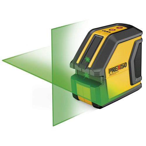 Prexiso-8250388-Nivel láser de cruz verde autonivelante PLC15G