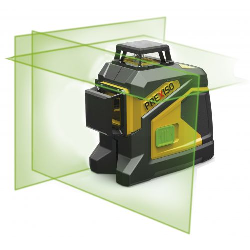 Prexiso-8251177-Nivel láser de cruz verde con dos líneas verticales y una horizontal PLC3-360G