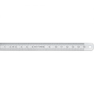Vogel-1012020100-Regla flexible DIN 2768m Largo 1000 mm, Sección 18x0,5 mm