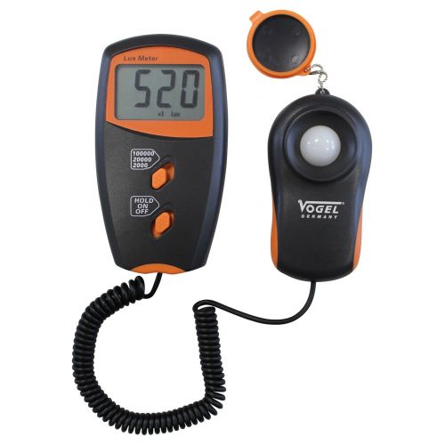 Vogel-640342-Medidor de intensidad luminosa electrónico digital, Capacidad Lux: 1-100.000