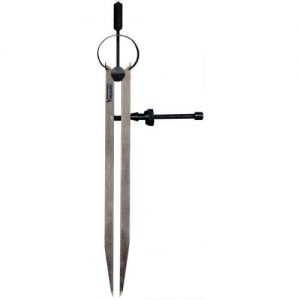 Vogel-302424-Compás de puntas con muelles y ajuste rápido, Medida 200 mm