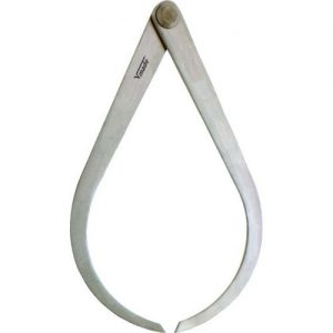 Vogel-302455-Compás de exteriores de patas planas DIN 6484, Medida 250 mm