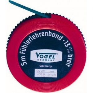 Vogel-455009-Rollo fleje calibrado 5 m x 13 mm (espesor 0,09 mm)