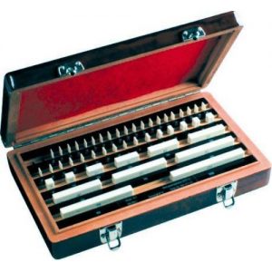 Vogel-351013-Juego de calas patrón DIN 861, Precisión 1, Nº piezas 87