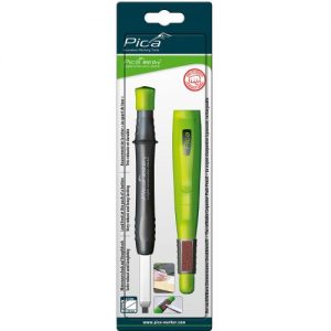 Pica-6060/SB-Portaminas de carpintero con mina de grafito en blister