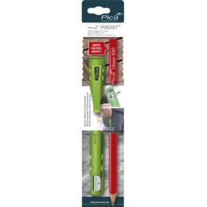 Pica-505/01-Conjunto funda Pica POCKET + lápiz Pica Classic carpintero de 240 mm