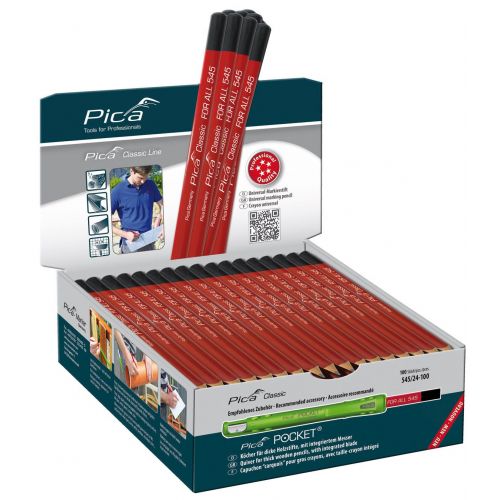 Pica-545/24-100-Lápiz universal (granel)(100Uds)