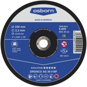 Dronco-AS36V-180-Disco de corte metal AS 36 V Evolution 180 x 2,2 mm(25Uds)
