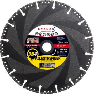 Dronco-DB4-230-Disco de diamante Superior DB4 Todo uso (Antes DB) Ø 230 mm
