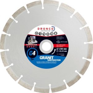 Dronco-G4-115-Disco de diamante Superior G4 Granito (Antes LT36) Ø 115 mm