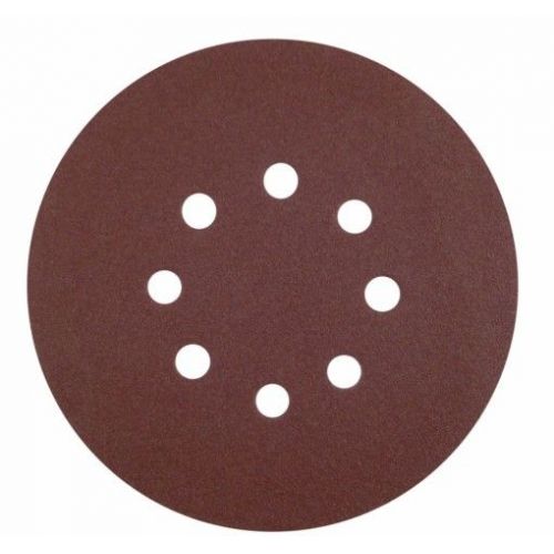 Calflex-KE.RR150/6.320-Caja de 50 discos de 150 mm de papel autoadhrente AO (6 agujeros grano 320)
