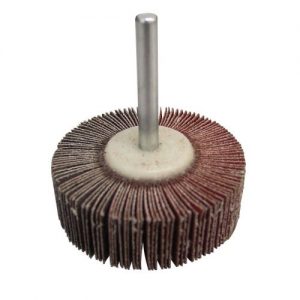 Calflex-RV8050/6.180-Ruedas mil hojas con vástago RV (Ø Ext. 80 mm Espesor 50 mm Vástago 6 mm Grano 180)