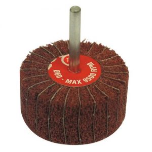 Calflex-RVM6030/6.180-Ruedas mixtas con vástago RVM (Ø Ext. 60 mm Espesor 30 mm Vástago 6 mm Grano 180)