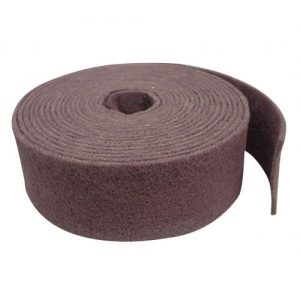 Calflex-RPA200/A-Rollos fibra abrasiva sin tejer calidad profesional (Ancho 200 mm Largo 10.000 mm Grano VF-280/320)