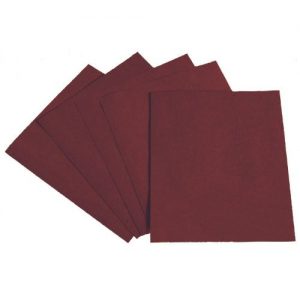 Interflex-AC411JFE.80-Caja de 50 hojas de tela abrasiva superflexible óxido de aluminio (grano 80)