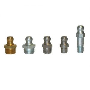 Umeta-1101110-100 Engrasadores hidráulicos rectos DIN 71412 tipo H1 (R.M10x1,25 x L.15 x Ø11 acero)