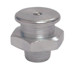 Umeta-4101762-100 Engrasadores rectos de cabeza plana DIN 3404 tipo M1 (R.1/4"-19 BSPP x L.17 x Ø17 acero)
