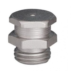 Umeta-4601509-25-25 Engrasadores rectos de cabeza plana tipo T1/B (R.M10x1,0 x L.16 x Ø15 acero)