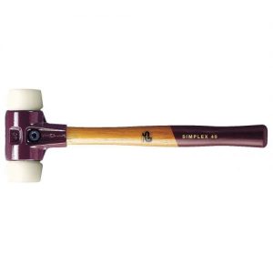 Halder-3008.050-Maza de nylon Simplex Ø 50 mm
