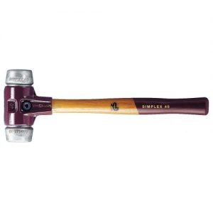 Halder-3009.081-Mallo de metal blando Simplex Ø 80x800 mm