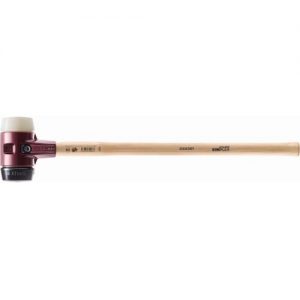 Halder-3028.081-Mallo de goma + nylon Simplex Ø 80 mm