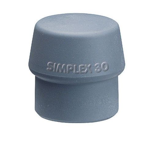 Halder-3203.060-Boca de recambio TPE dureza media gris Simplex Ø 60 mm