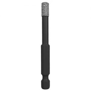 Leja Tools-830-1/4-08-Brocas huecas diamantadas para perforación en seco conexión hexagonal 1/4” (Ø 8 mm)