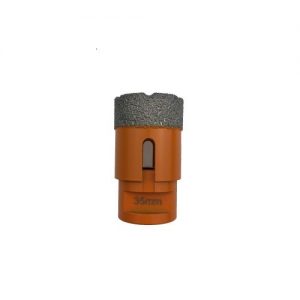 Leja Tools-830M1435-Brocas huecas diamantadas para perforación en seco con rosca M14 (Ø 35 mm)
