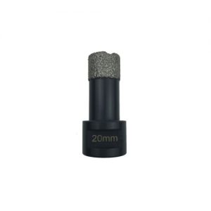 Leja Tools-830M14-14-32-Juego de 4 brocas huecas diamantadas para perforación en seco con rosca M14 (Ø 14-20-25-32 mm)