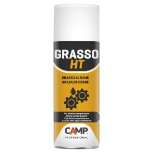 CAMP-1010-400-Pasta lubricante de cobre antiadherente para altas temperaturas GRASSO HT en Aerosol de 400 ml