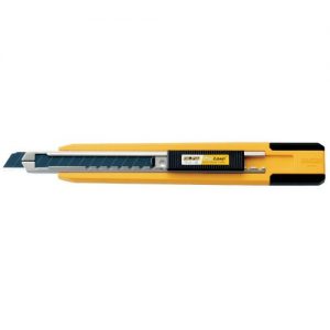 Olfa-PA-2-Cúter con bloqueo automático, cambio automático de cuchilla, cargador para 5 cuchillas y cuchilla 9mm