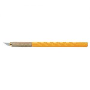 Olfa-AK-1-Cúter artístico con forma de lápiz y 25 cuchillas tipo KB