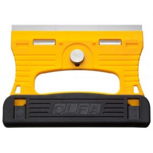 Olfa-GSR-1/3B-Rascador de vidrio cuchilla inoxidable con 3 cuchillas extra de 18 mm x 120 mm